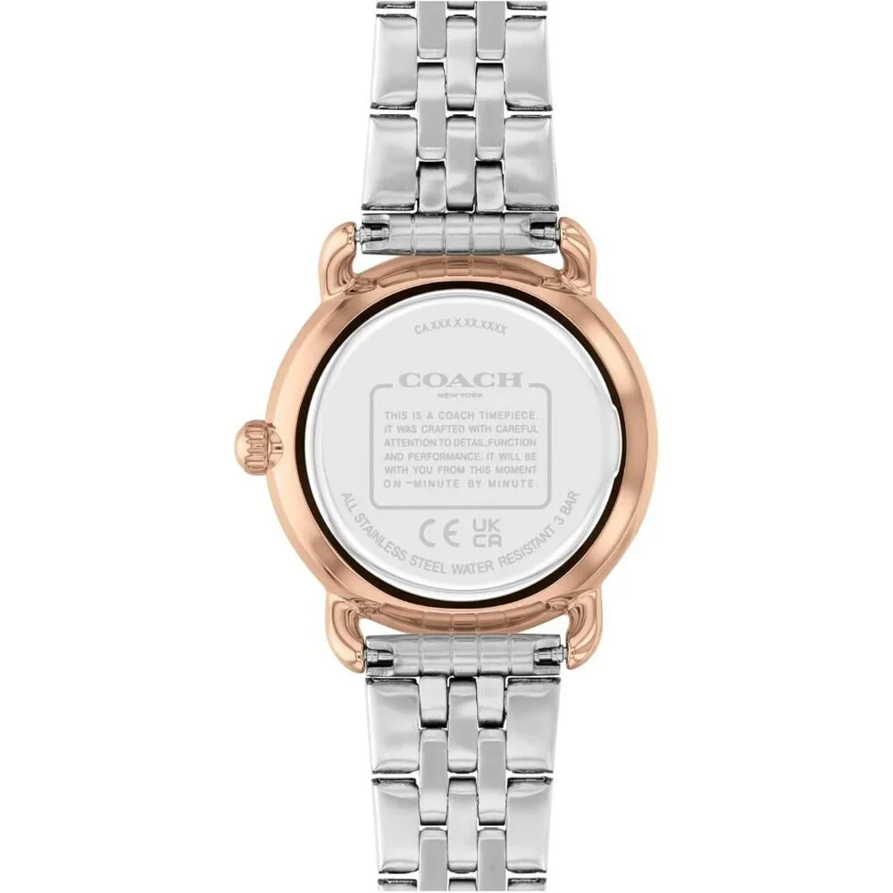 Women's Gold Silver 2H Quartz Watch Stainless Steel Bracelet Water Resistant